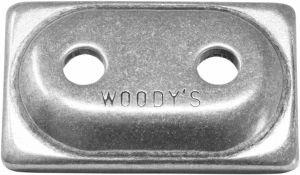 Woody's ADA2-3775-B Angled Double Digger® hátlapok Szögek, tapadásjavító alkatrészek