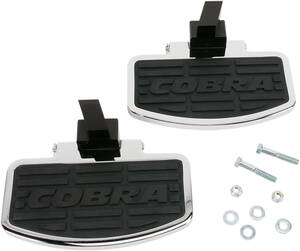 Cobra classic hátsó FLOORBORD készlet krómozott Lábtartó