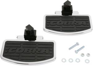 Cobra classic hátsó FLOORBORD készlet krómozott Lábtartó