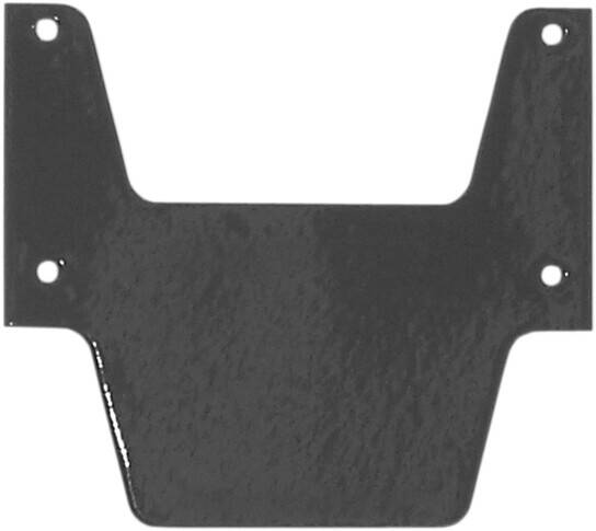 Chris products ellenõrzés PLATE, fekete Rendszámtartó 0