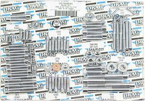 Drag specialties krómozott SOCKET-HEAD MOTOR csavar készlet sima Karosszéria rögzítő, csavar Body H&A