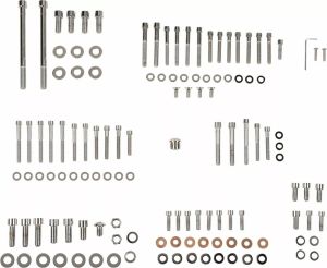 Drag specialties MK244S teljes motoros csavarkészlet Karosszéria rögzítő, csavar Body H&A