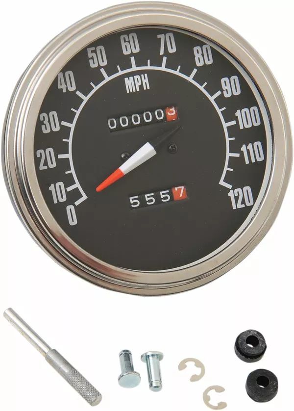 Drag specialties 70847m 5 & quot; FL-stílusú 1: 1 sebességmérő Sebességmérő és fordulatszámmérő 0
