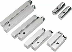 Drag specialties 17-0464SC2 5/8 & quot; Négyszögletes lábinél rögzítőelemek Lábtartó és bukócső
