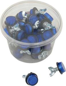 Chris products LIC PLT REFLECTR/BL 40 PK Rendszámtartó