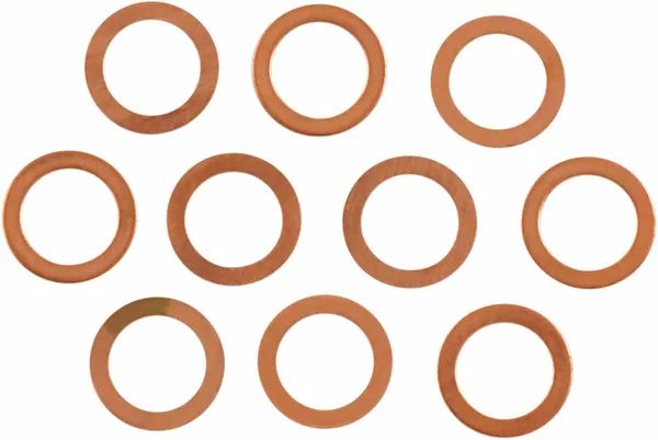 Eastern motorcycle parts A-41744-58 réz összetörő alátétek a kerékhengeres csavarhoz Féknyereg és tuning féknyereg kittek 0