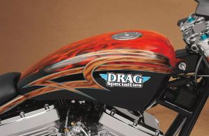 Drag specialties 011743-BX39 gáztartály króm aero-stílusú gázsapka Benzintartály 2
