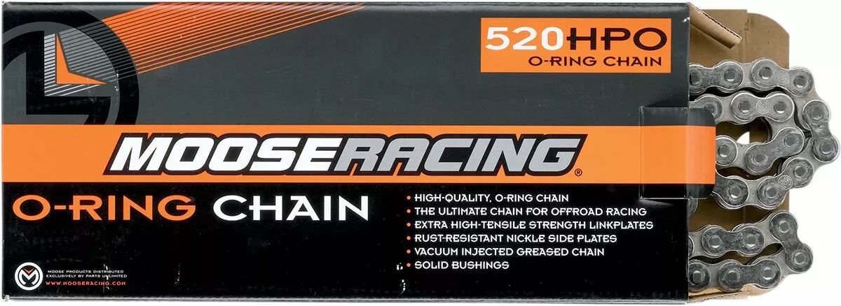 Moose racing hard-parts M5730090 520 HPO O-Ring lánc Meghajtólánc , motorkerékpár lánc 1
