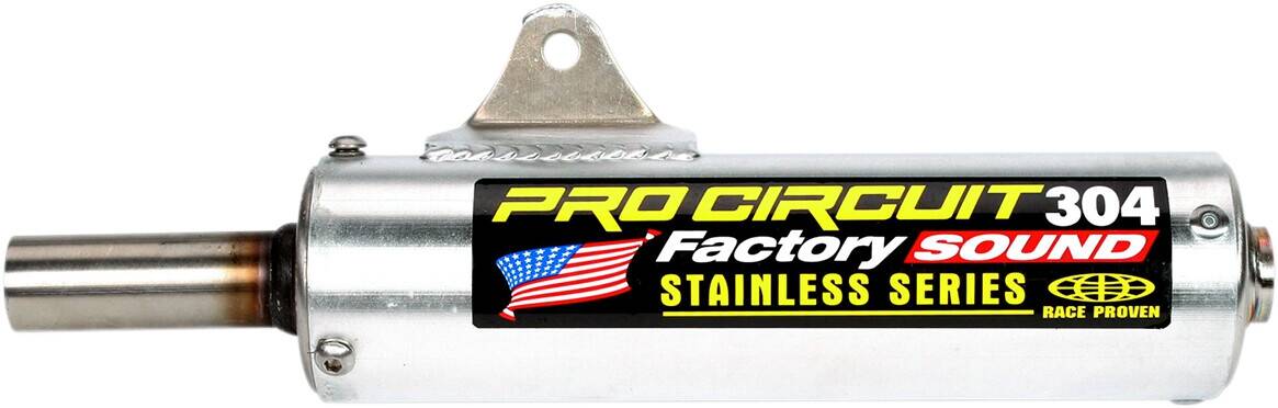 Pro circuit MUFFLER/SILENCER 304 gyár hang Kipufogó dob - Slip On 0