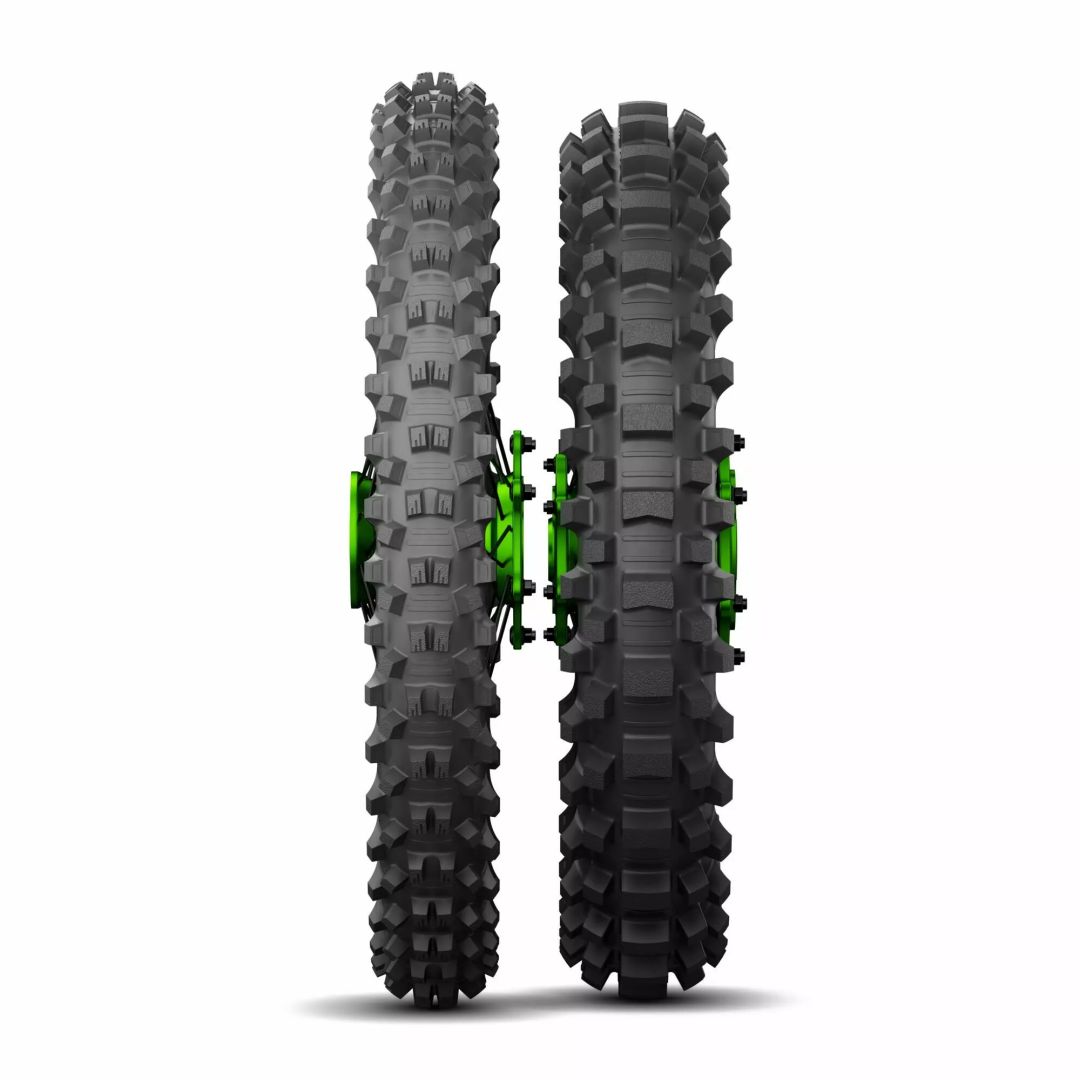 Michelin 222624 Starcross 6 közepes puha gumiabroncs Motorkerékpár gumiabroncs 8