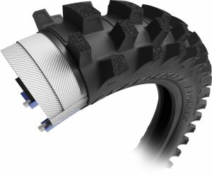 Michelin 775871 Starcross 6 közepes kemény gumiabroncs Motorkerékpár gumiabroncs 5