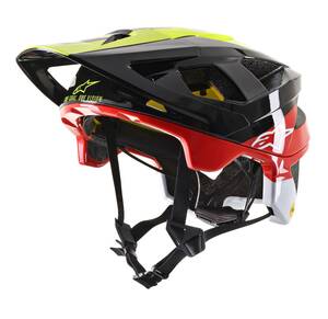 Alpinestars bicycle bukósisak V-PILOT BK/YL/RD M Biciklis bukósisak