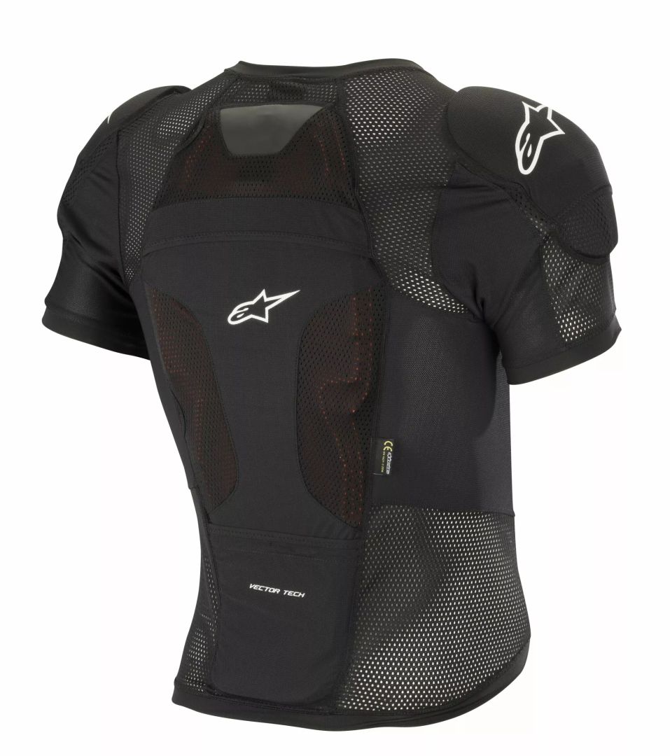Alpinestars bicycle 1656519-10-XL Vector Tech Protection rövid ujjú kabát Gerincvédő, protektoring, protektormellény 1