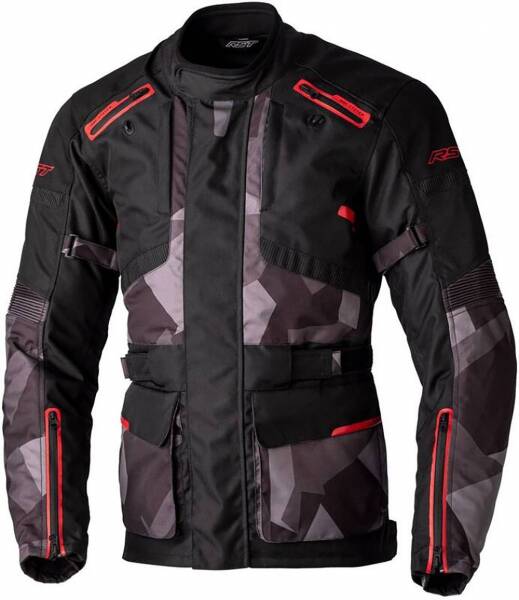 RST ENDURANCE fekete-szürke camo túramotoros-kabát Motoros kabát 0