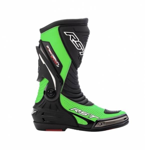 RST Tractech Evo 3 CE Sportscsizma perforált bõr - FEKETE-ZÖLD Utcai és gyorsasági sport cipő 0