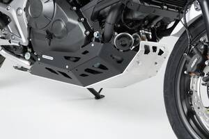 Sw-motech motorblokk védõ BLACK/SILVER HONDA NC700 / NC750 w/o DCT Bukócső, blokkvédő, váz