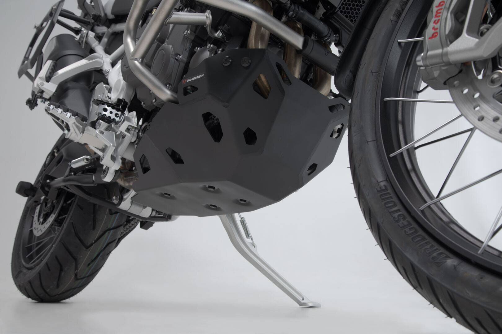 Sw-motech motorblokk védõ fekete Triumph tigris 900/GT/Pro For gyárival megegyezõ kormány Bukócső, blokkvédő, váz 0