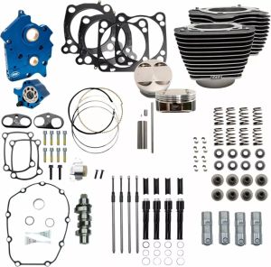 S&S CYCLE 310-1056B 124" Power Package Motor Performance Kit Motorblokk felújító készlet