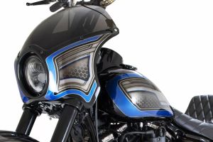 Arlen ness 06-041 NESS® eredeti Fairing Kit Szélvédő, plexi, fejidom 1