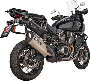 AKRAPOVIC kipufogódob TI HD PAN Amerika Kipufogó dob - Slip On