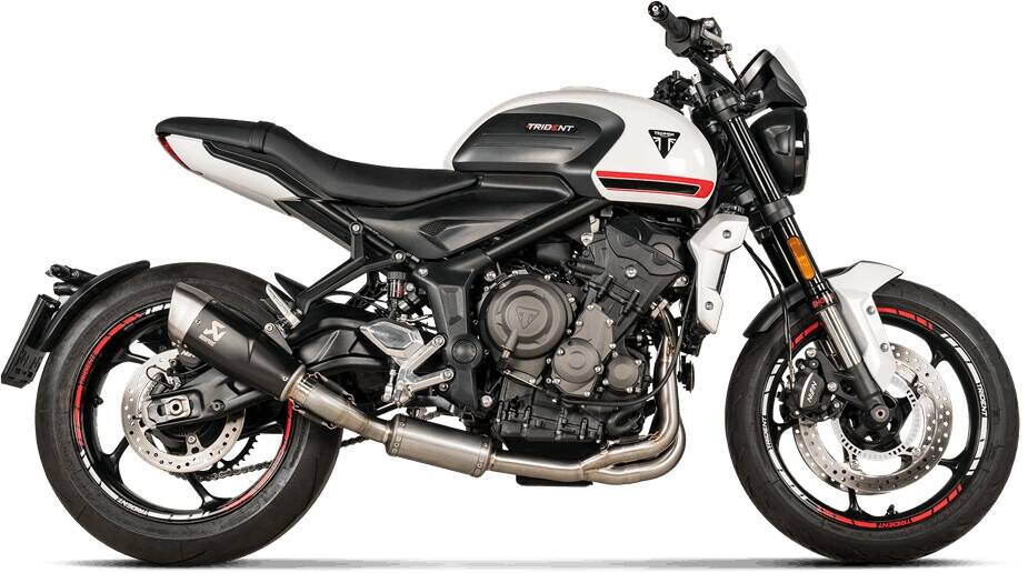 AKRAPOVIC kipufogó SS/TI TRIDENT Teljes kipufogórendszer 0