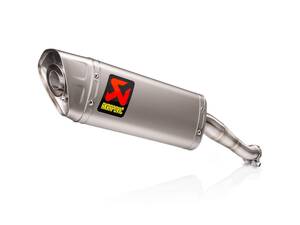 AKRAPOVIC SLIP-ON vonal kipufogódob titán Kipufogó dob - Slip On