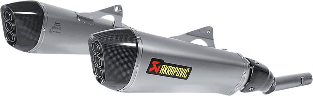 AKRAPOVIC kipufogódobok TI/CF K1600GT Kipufogó dob - Slip On 0