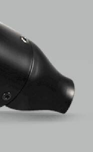 AKRAPOVIC hõ pajzs jobb fekete Motor kipufogó alkatrész 0