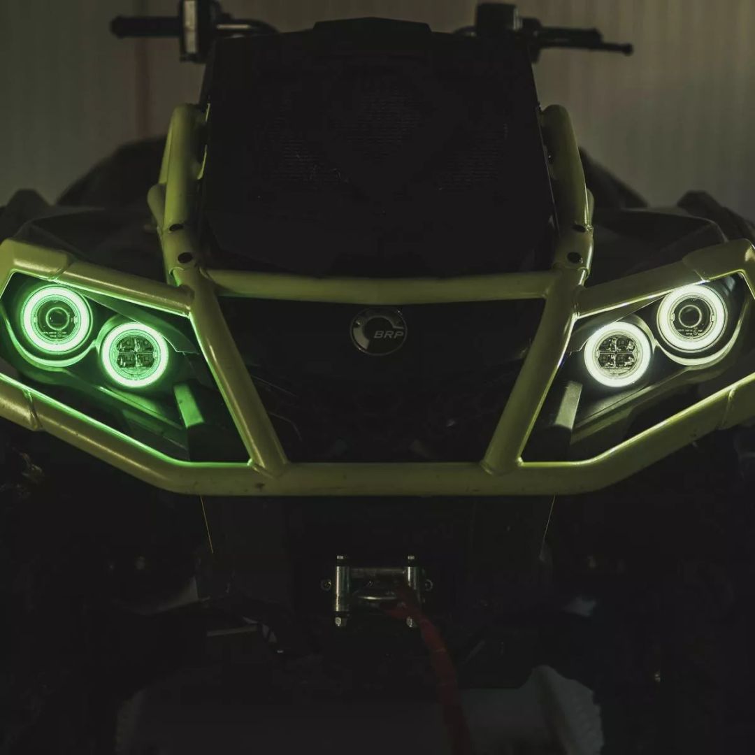 Rjwc powersports 23400300 LED Halo Kit Fényszóró, helyzetjelző 1