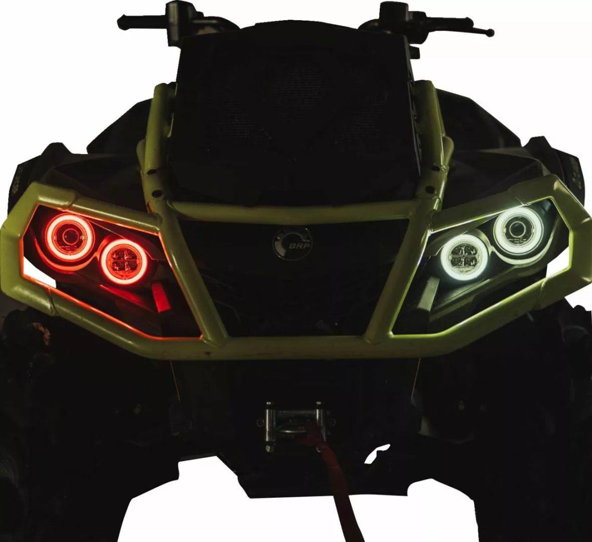 Rjwc powersports 23400200 LED Halo Kit Fényszóró, helyzetjelző 1