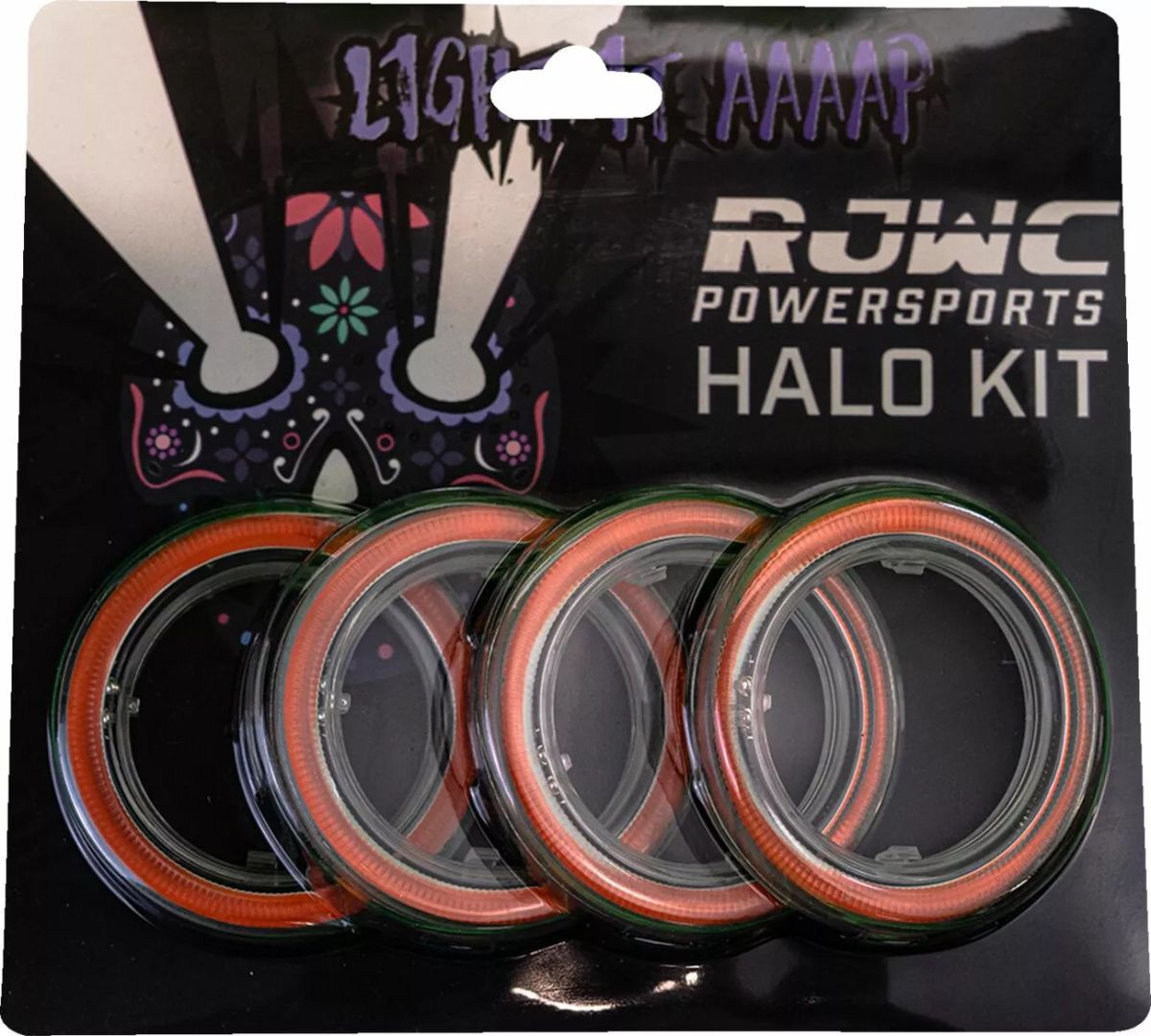 Rjwc powersports 23400200 LED Halo Kit Fényszóró, helyzetjelző 2
