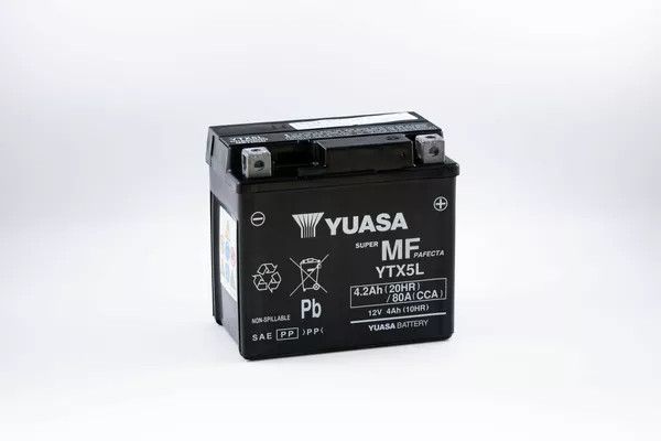 Yuasa YTX5L(WC) karbantartást nem igénylő akkumulátor Akkumulátor és tartozékai 0
