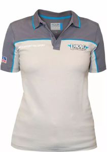 Parts europe promotion DS Lady Polo-L Women ' S ing Motoros póló, trikó