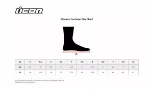 Icon 3403-1194 Women ' S Tuscadero ™ csizma Utcai és gyorsasági sport cipő 7