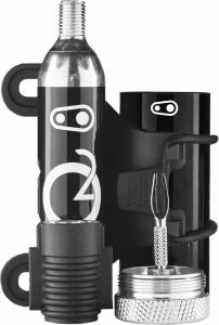 Crankbrothers 16570 szivar szerszámdugó készlet CO2 -inflátor adapterrel Szerszám motorkerékpár szereléshez