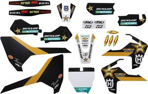Factory effex grafika készlet - TC65 - Husqvarna Matricák és kiállító állványok
