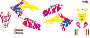 Blackbird racing 2320AA grafikus készlet retro Matrica 1