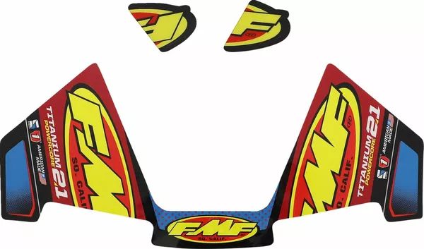 Fmf 014950 FMF kipufogócsere -matrica Matrica 0