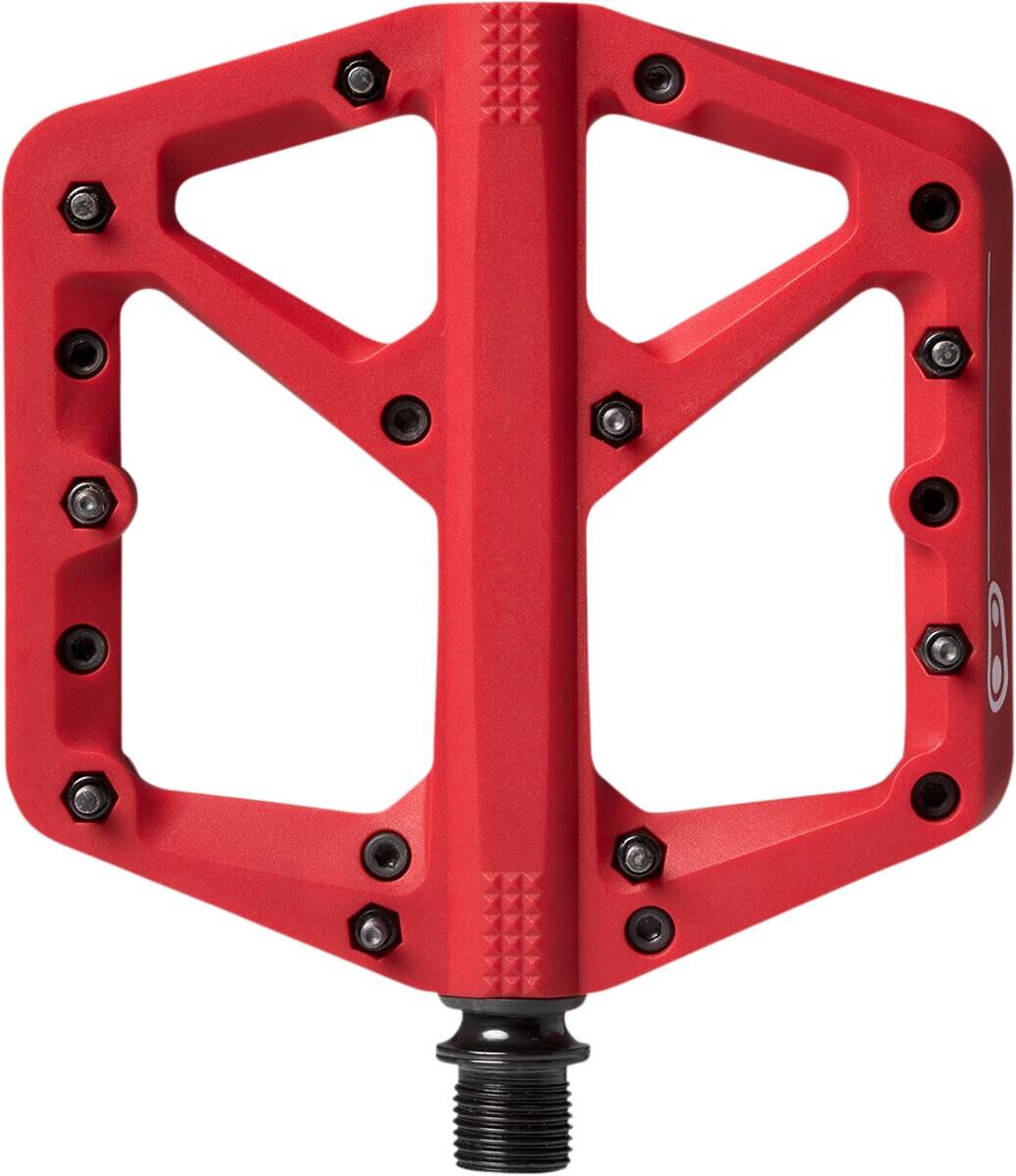 Crankbrothers pedál STAMP 1 L piros Bicikli pedál 0