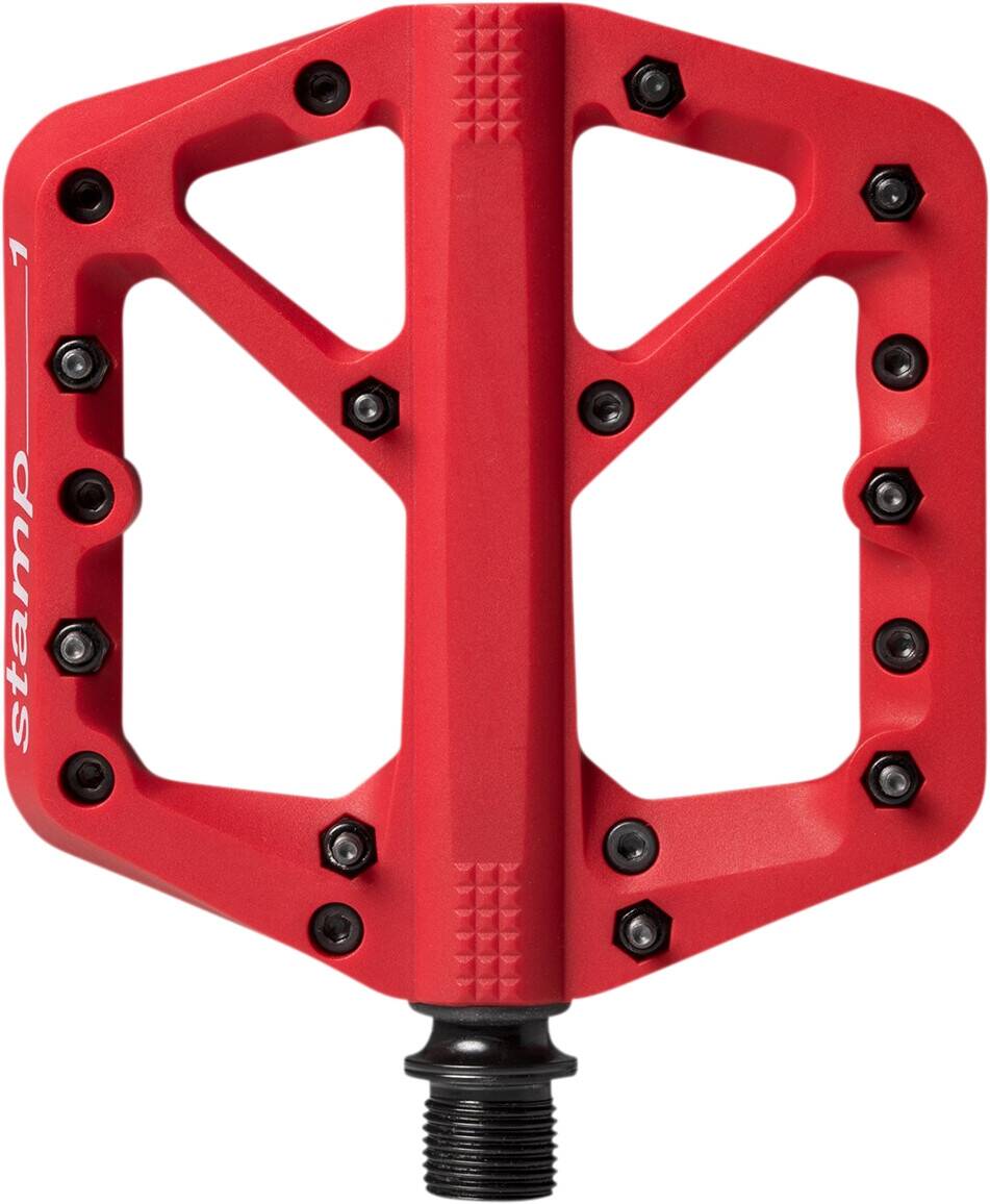 Crankbrothers pedál STAMP 1 SM piros Bicikli pedál 0