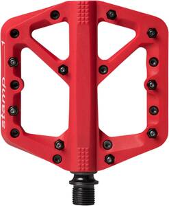 Crankbrothers pedál STAMP 1 SM piros Kerékpáros felszerelés