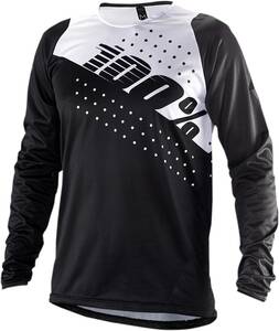 100% mtb mez LS R-CORE BK/WH XL Kerékpáros felszerelés