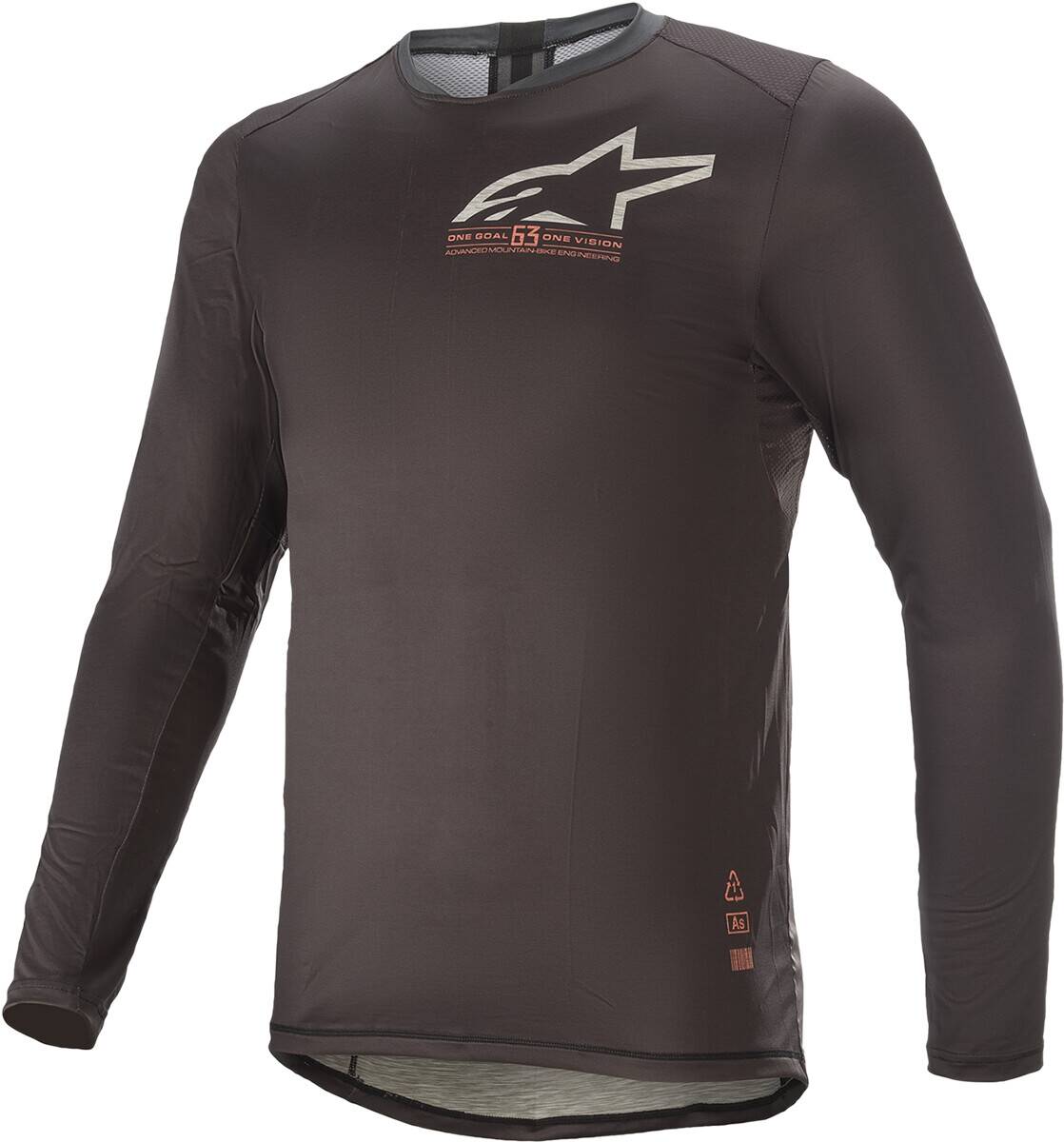 Alpinestars bicycle mez LS ALP6 BLK/COR 2X KERÉKPÁROS MEZ 0