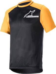 Alpinestars bicycle mez SS ALP4 BK/TANG XL KERÉKPÁROS MEZ