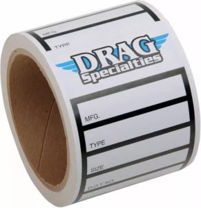 Drag specialties 9904-0943 gumiabroncs címkék Motoros ruházat