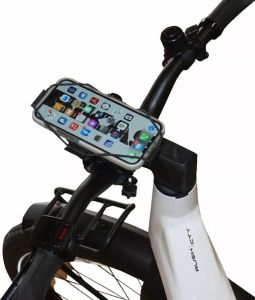 Bikase 2064 ElastoKASE gyorskioldó telefontartó Kormányra szerelhető kiegészítő 2