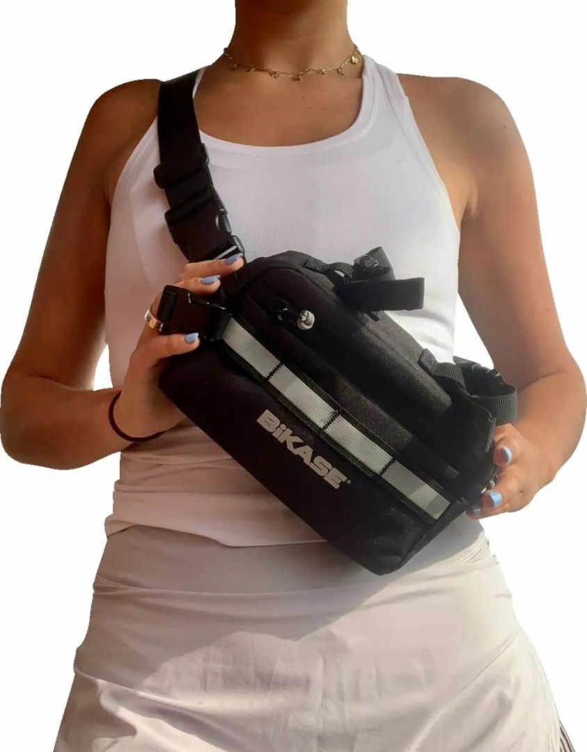 Bikase 2068 Hipster Bike Bag & Fanny Pack Kormányra szerelhető kiegészítő 3