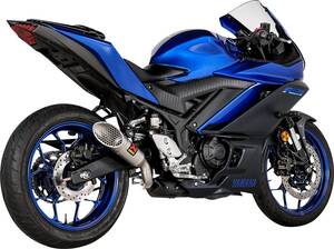 AKRAPOVIC kipufogódob S/O TI R3/MT-03 Kipufogó dob - Slip On