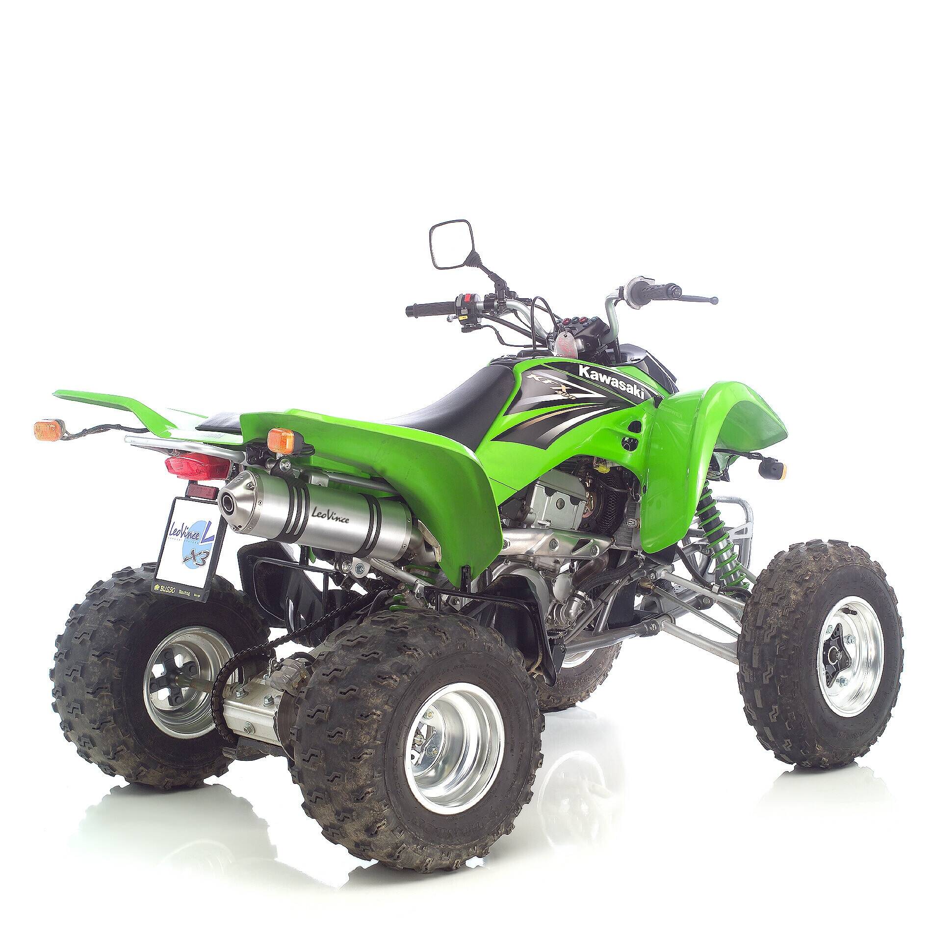 Leovince kipufogódob X3 ATV KAWA/SUZU Kipufogó dob - Slip On 0