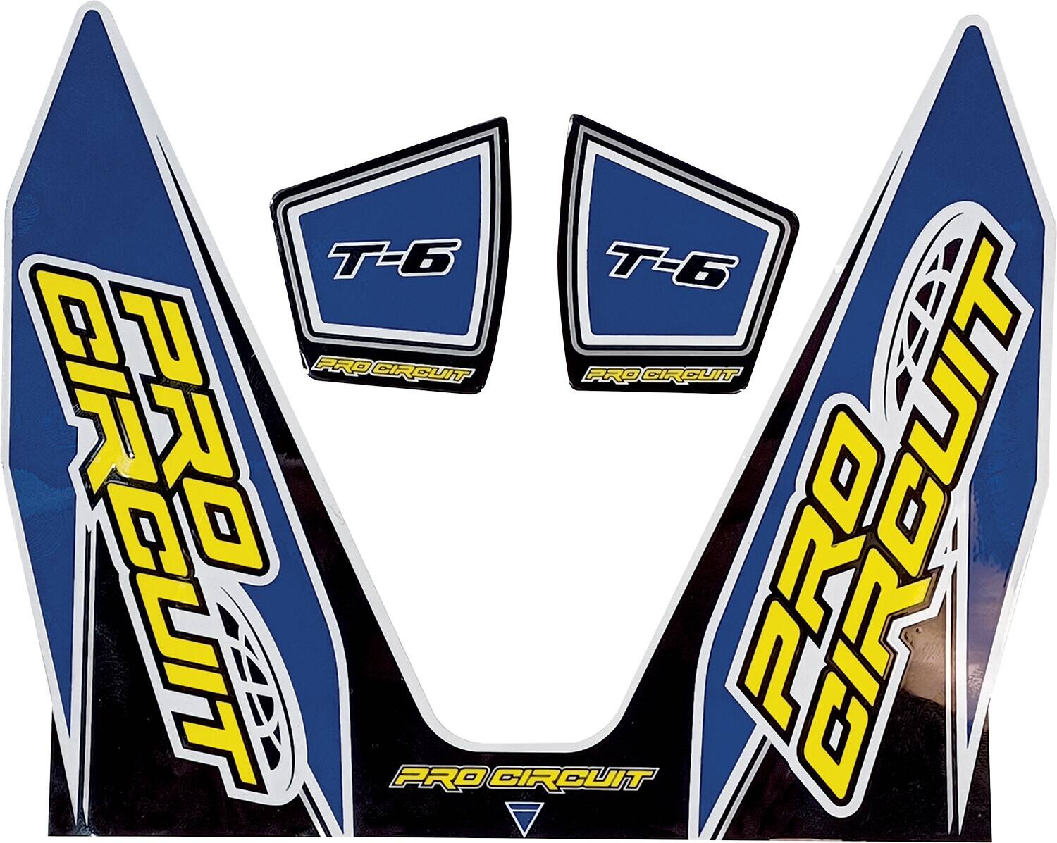 Pro circuit matrica T6 sötét kék Motor kipufogó alkatrész 0